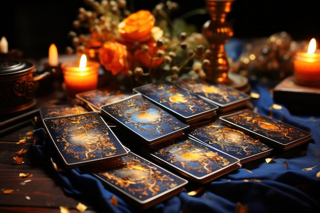 Photo cartes de tarot