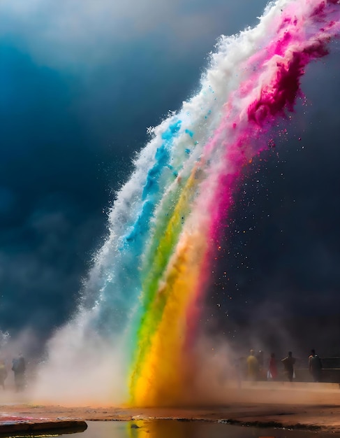 Cascade de l'arc-en-ciel