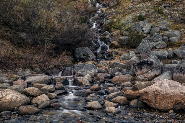 Cascade au bout du monde