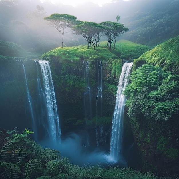 Une cascade à couper le souffle