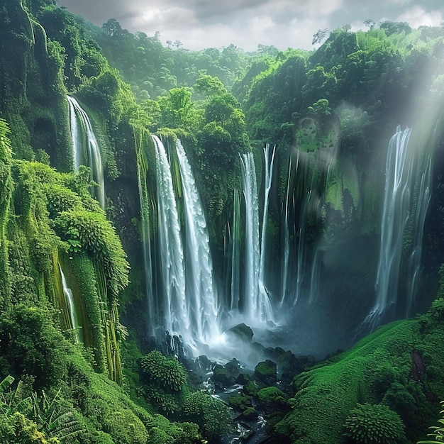 Une cascade à couper le souffle