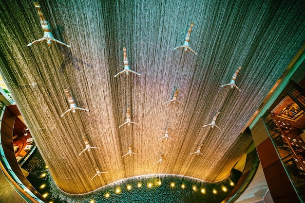 Cascade de Dubai Mall