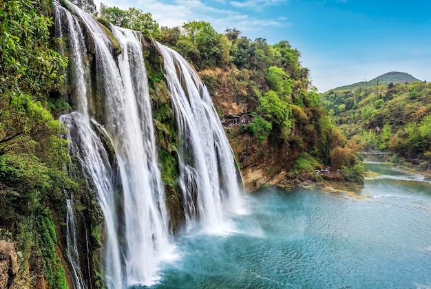 Cascade de Huangguoshu dans la province de Guizhou en Chine