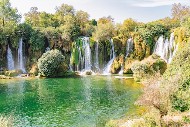 Cascade de Kravice en Bosnie-Herzégovine