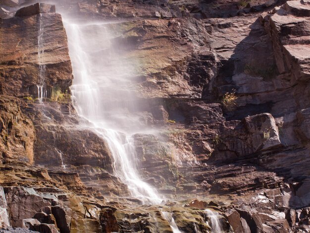 Cascade à Ouray, Colorado.