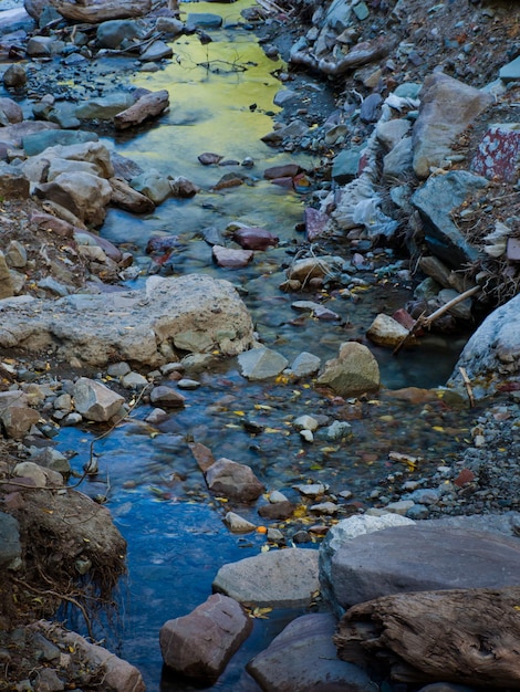 Cascade à Ouray, Colorado.