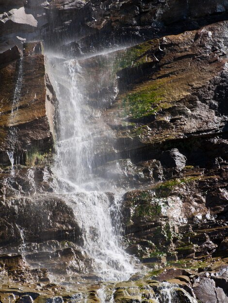 Cascade à Ouray, Colorado.