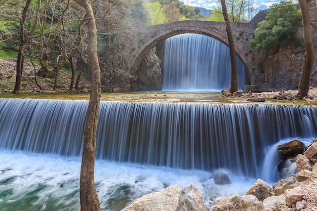 Cascade de Paleokaria Trikala Grèce