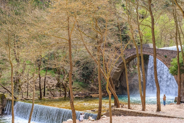 Cascade de Paleokaria Trikala Grèce