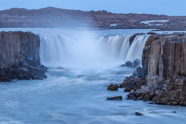 Cascade de Selfoss en Islande