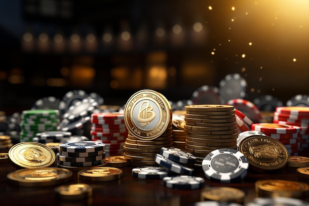 Casino en ligne poker en ligne chips de dés jetons roulette jeux d'azzard en ligne facilité pour certains types de jeux de hasard parier de l'argent sur les jeux paris gains divertissement récréation