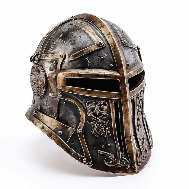 casque de chevalier médiéval