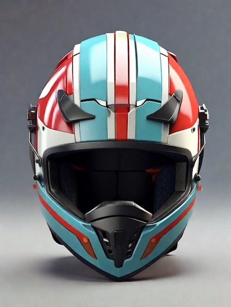 Photo un casque de moto