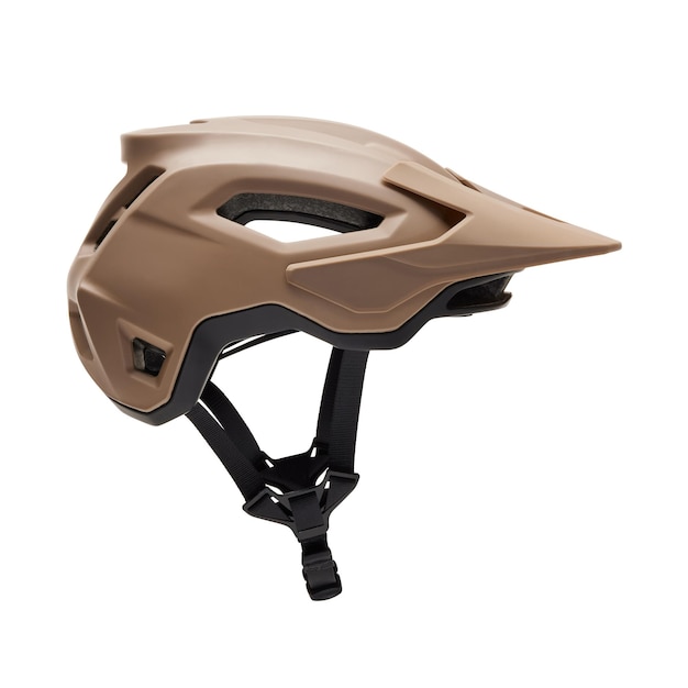 Casque de vélo isolé sur fond blanc