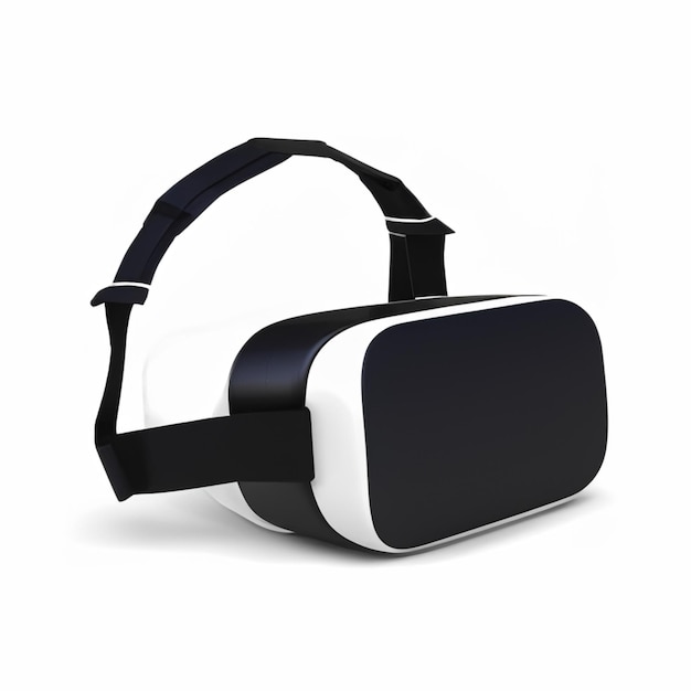 casque vr sur fond blanc