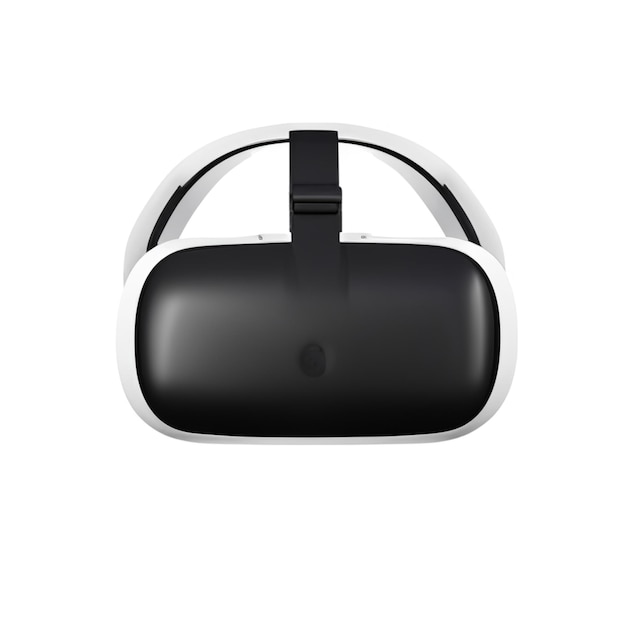casque vr sur fond blanc