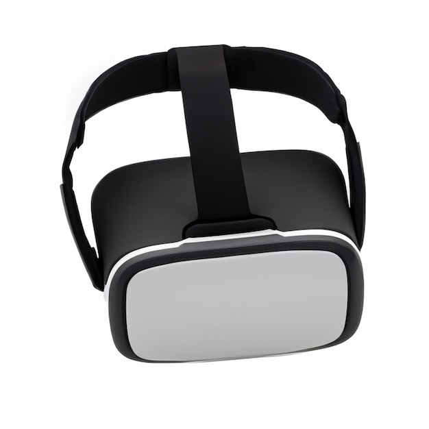 casque vr sur fond blanc