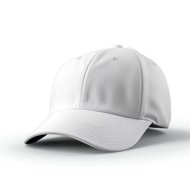 Casquette de baseball isolé sur fond blanc Generative AI