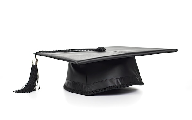 Casquette de remise des diplômes noire avec Tassel Symbole de réussite académique et de réussite