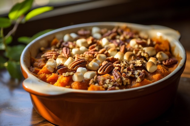 Casserole de patates douces