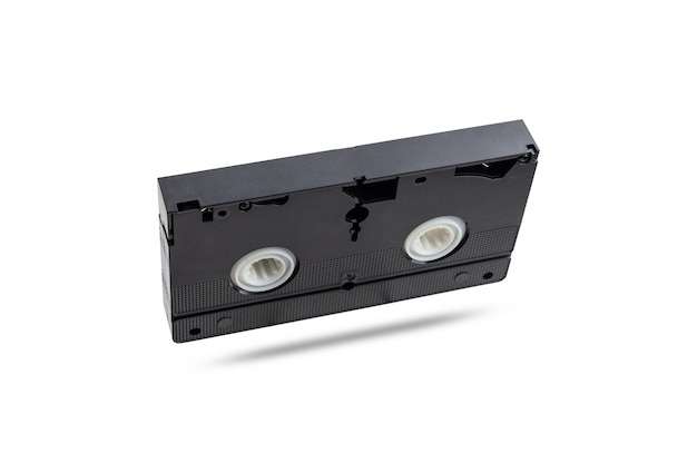 Cassette vidéo isolée