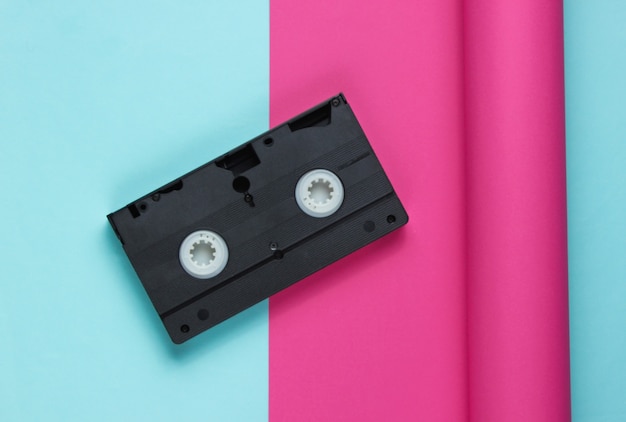 Cassette Vidéo Sur Papier Enveloppé