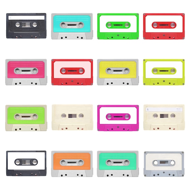 Cassettes de bande isolées