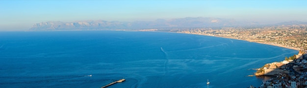 Castellammare del Golfo mer baie Sicile Italie