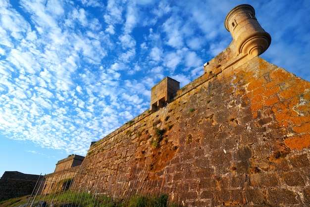 Castelo San Anton à La Corogne en Galice Espagne