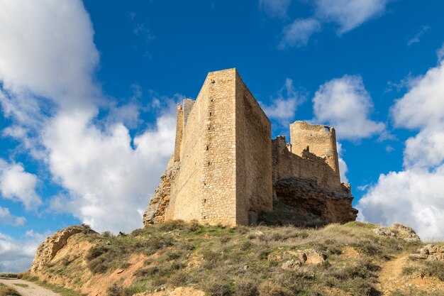 Castillo militaire de Zorita de los Canes, peuple de la province de Guadalajara en Castilla la Mancha Espagne