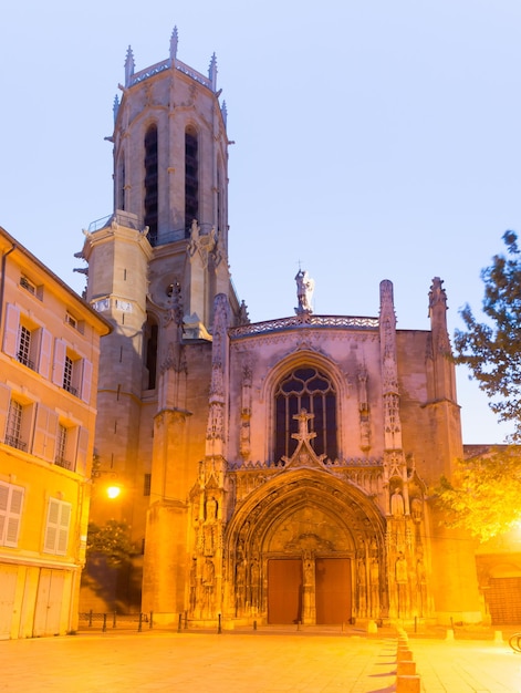 Cathédrale d'Aix à AixenProvence France