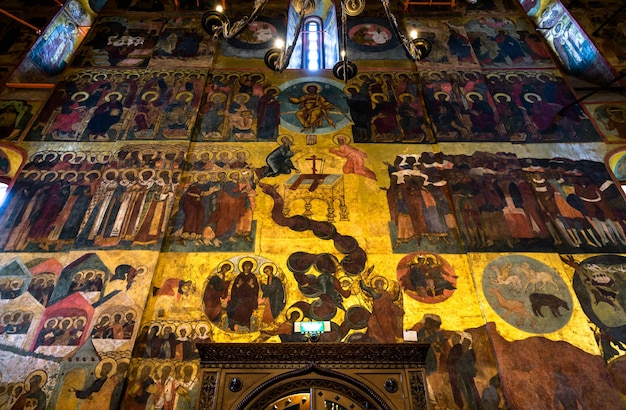 Cathédrale de l'Assomption de la Dormition au Kremlin de Moscou Russie