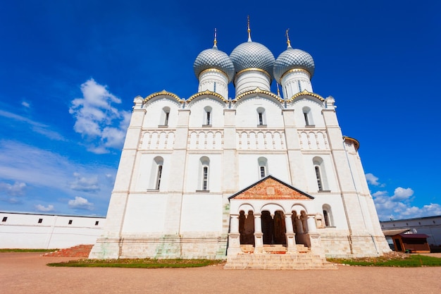 Cathédrale de l'Assomption à l'intérieur du Kremlin de Rostov Russie