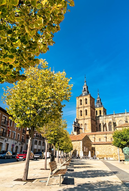 La cathédrale d'astorga en espagne