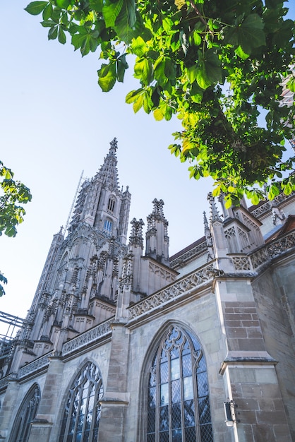 Cathédrale Berner Munster en Suisse