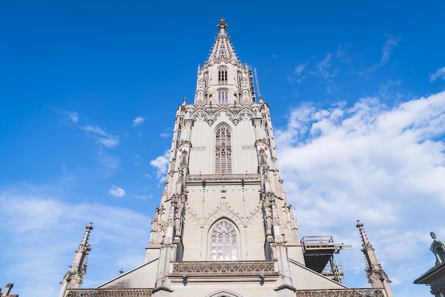 Photo cathédrale berner munster en suisse