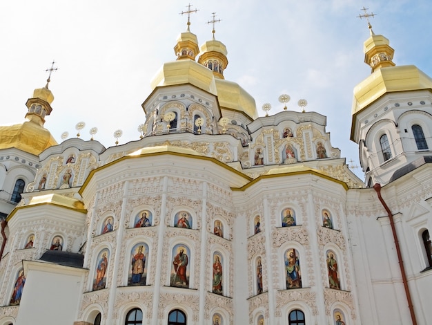 Cathédrale de la Dormition à Pechersk Lavra à Kiev. Ukraine