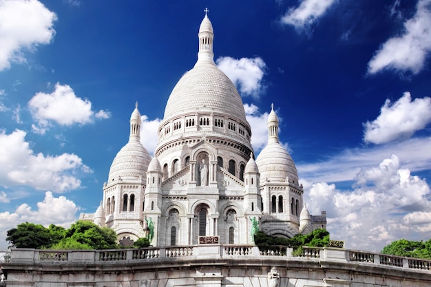 Cathédrale du Sacré-Cœur à Montmartre, Paris, France.