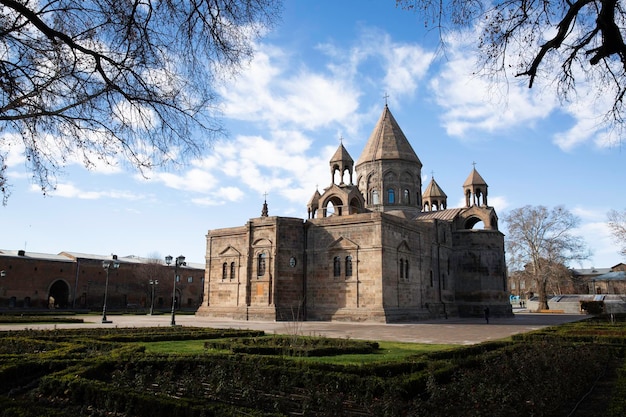 La cathédrale d'Echmiadzin en Arménie Vagarshapat