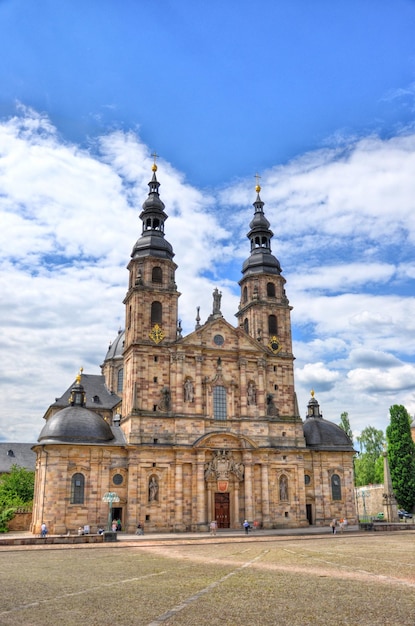 Cathédrale Fuldaer Dom à Fulda Hesse Allemagne