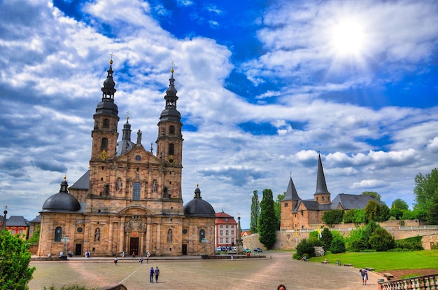 Cathédrale Fuldaer Dom à Fulda Hesse Allemagne