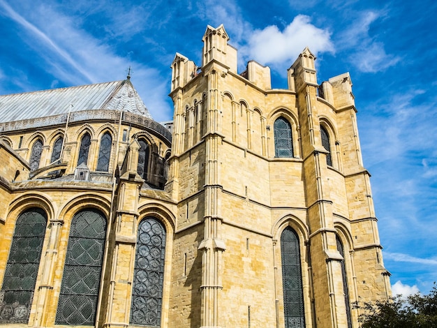 Cathédrale HDR à Canterbury UK