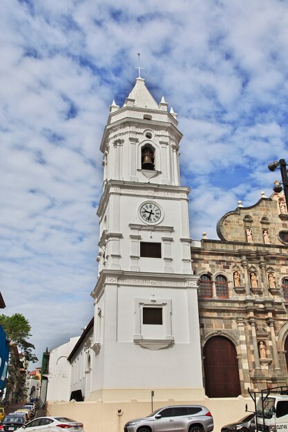 Cathédrale métropolitaine de Panama à Casco Viejo, ville de Panama, Amérique centrale