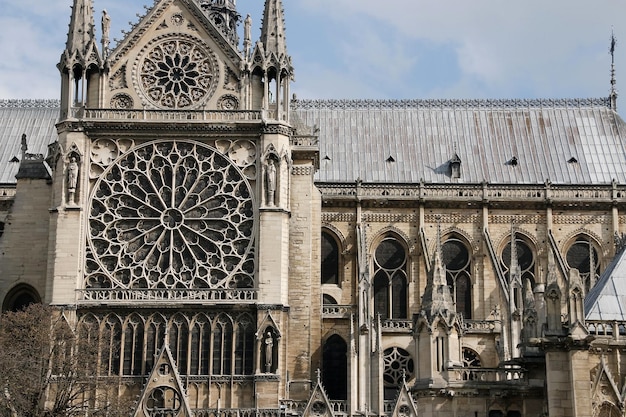 La cathédrale Notre-Dame de Paris, France.