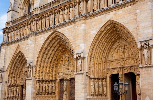 Cathédrale Notre Dame à Paris France