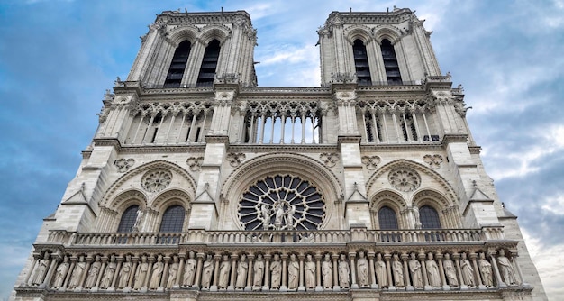 Cathédrale Notre-Dame de Paris à Paris, France.