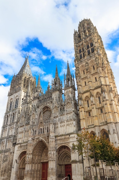 La cathédrale Notre-Dame de Rouen, en France