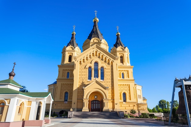 La cathédrale Saint-Alexandre Nevski est une église orthodoxe de Nijni Novgorod, Russie