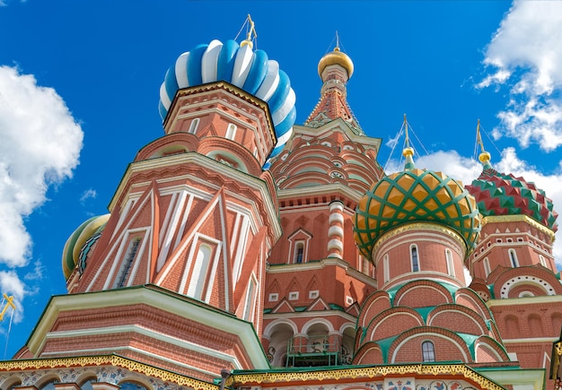 La cathédrale Saint-Basile sur la Place Rouge, Moscou, Russie