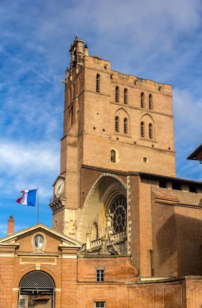 La cathédrale Saint-Etienne de Toulouse, en France